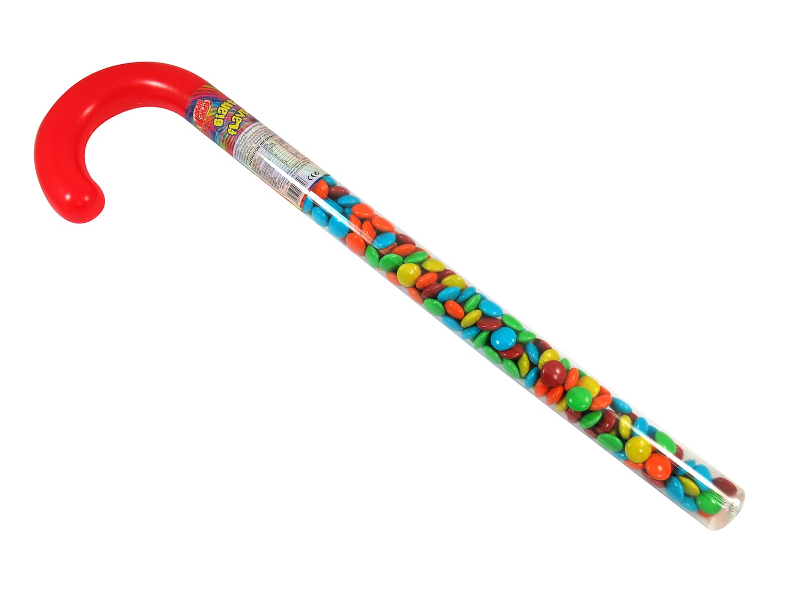 Crazy Candy Factory Giant Chocolate Bean Cane 90g