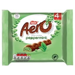 Aero Peppermint Mint Chocolate Multipack 4 Pack 108g
