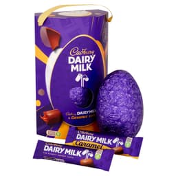 Cadbury Dairy Milk & Caramel Large Easter Egg 245g