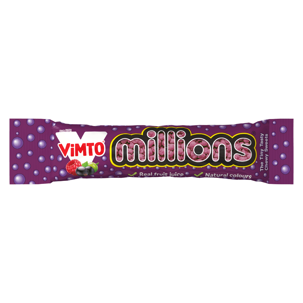 Millions Vimto Tubes 40g