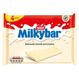 Milkybar White Chocolate Bar 4 Pack
