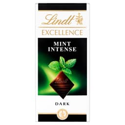 Lindt Excellence Dark Mint Chocolate Bar 100g