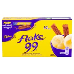 Cadbury Flake 99 Chocolate Bar 14 Pack
