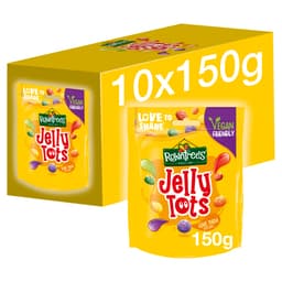 Rowntree's Jelly Tots Vegan Friendly Sweets Sharing Bag 150g