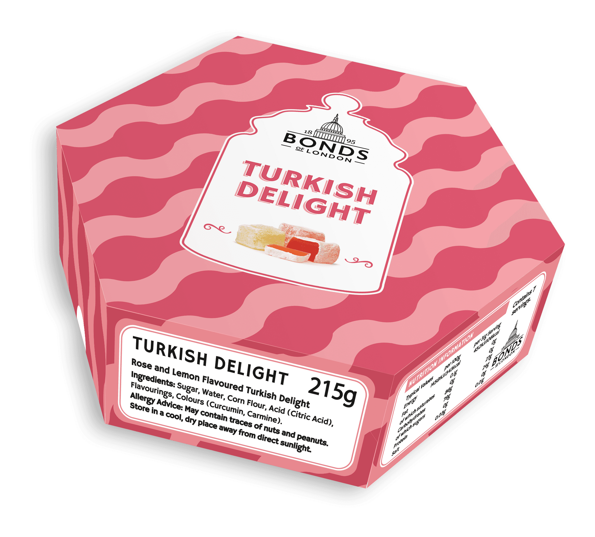 Bonds Turkish Delight Box 215g
