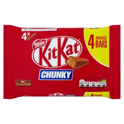Kit Kat Chunky Milk Chocolate Bar 4 Pack 128g