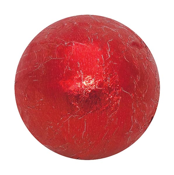 Kinnerton Red Foiled Chocolate Balls 3kg Bag