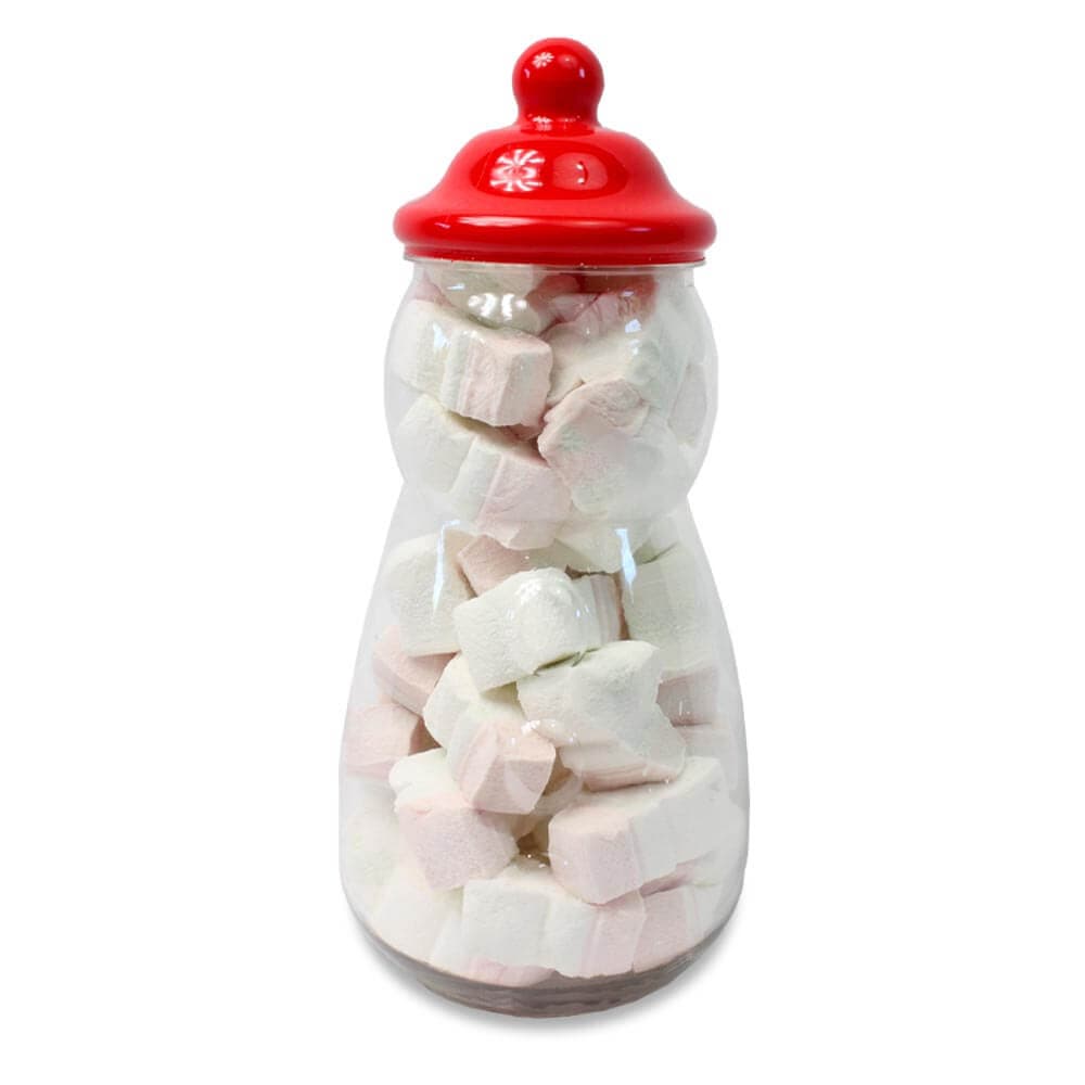 Snowman Plastic Sweet Jar 1065ml (Empty)