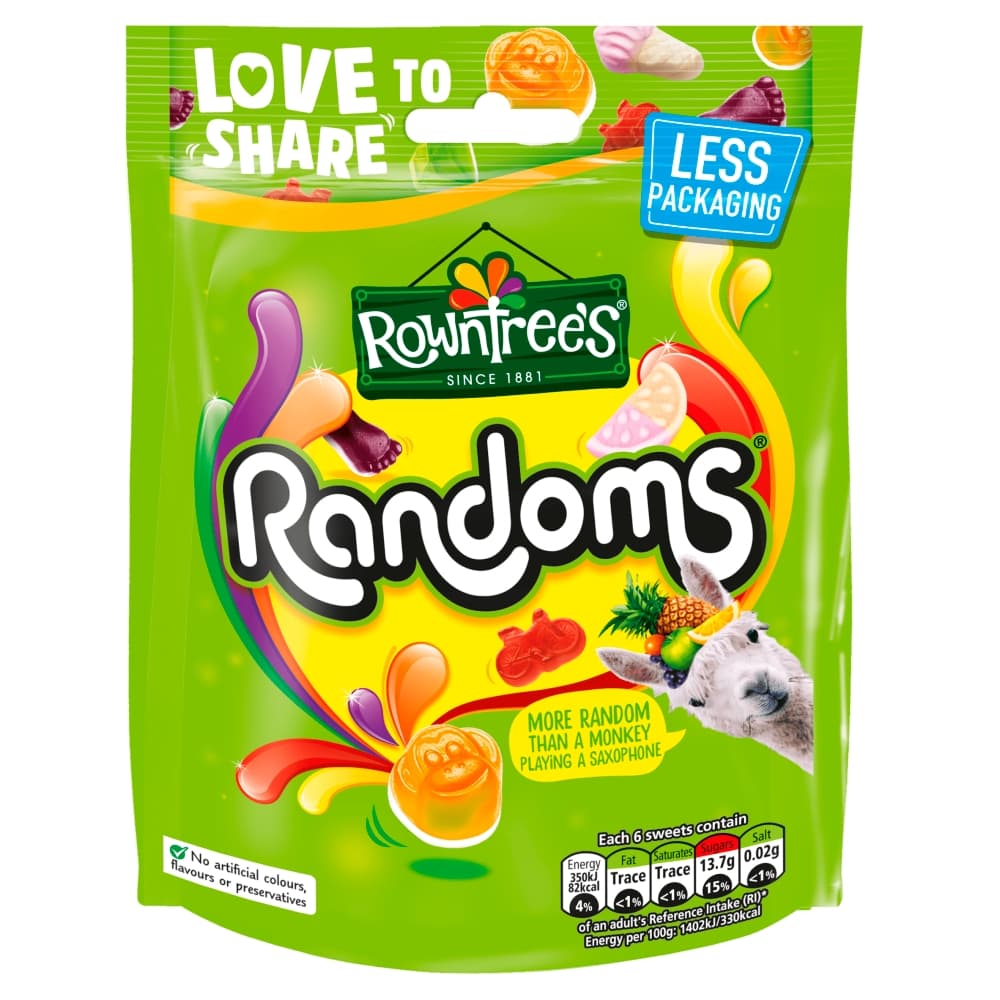  Rowntrees Randoms Pouch 150g 