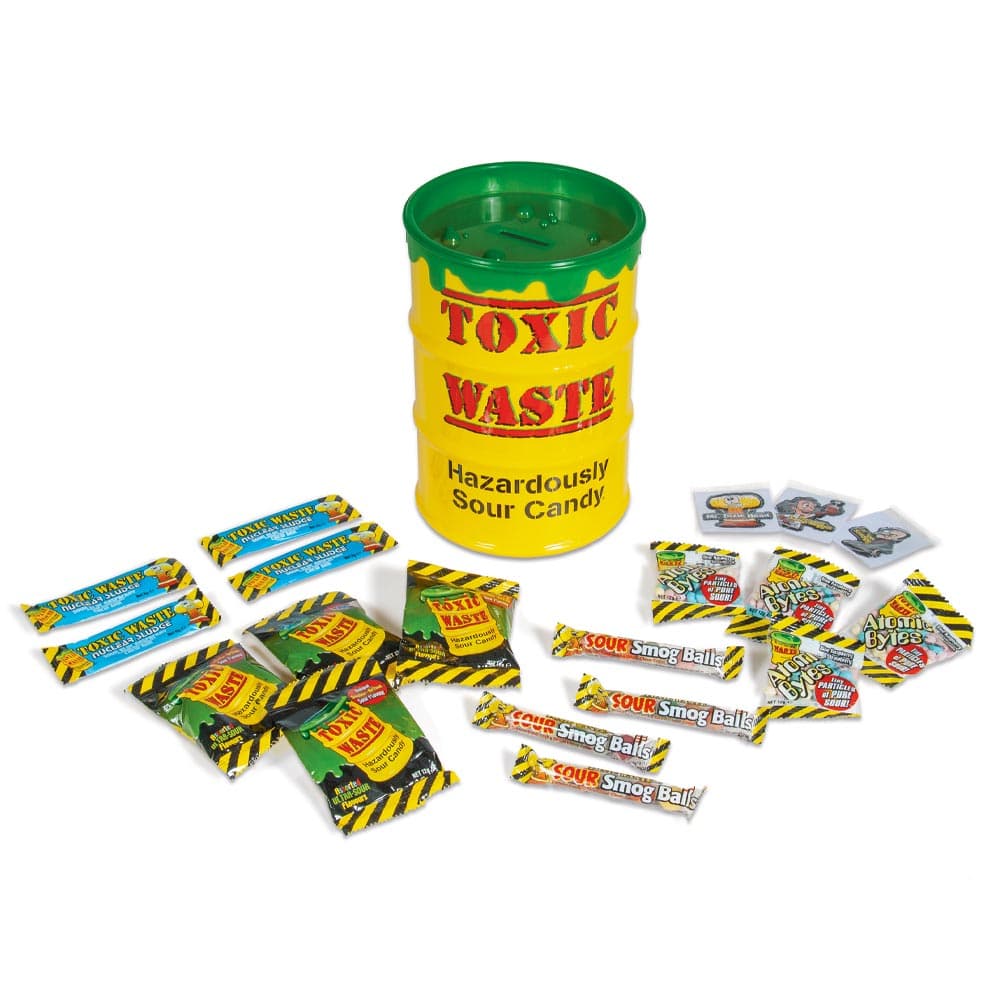 Toxic Waste Giant Yellow Original Money Bank 162g