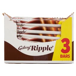 Galaxy Ripple Chocolate Bars 3 Pack 99g