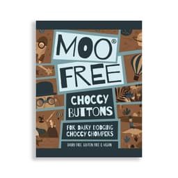 Moo Free Original Chocolate Buttons Bag 25g