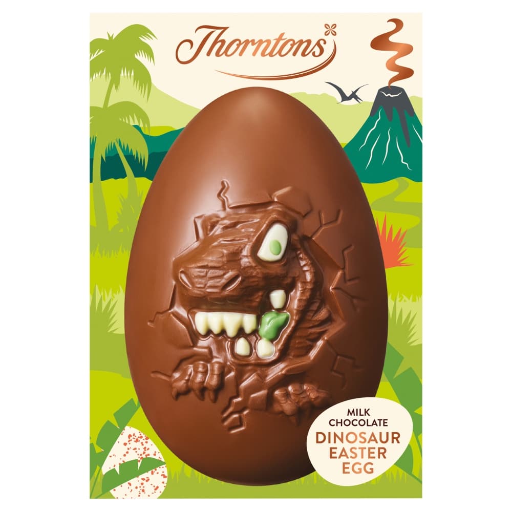 Thornton’s Milk Chocolate Dinosaur Easter Egg 151g
