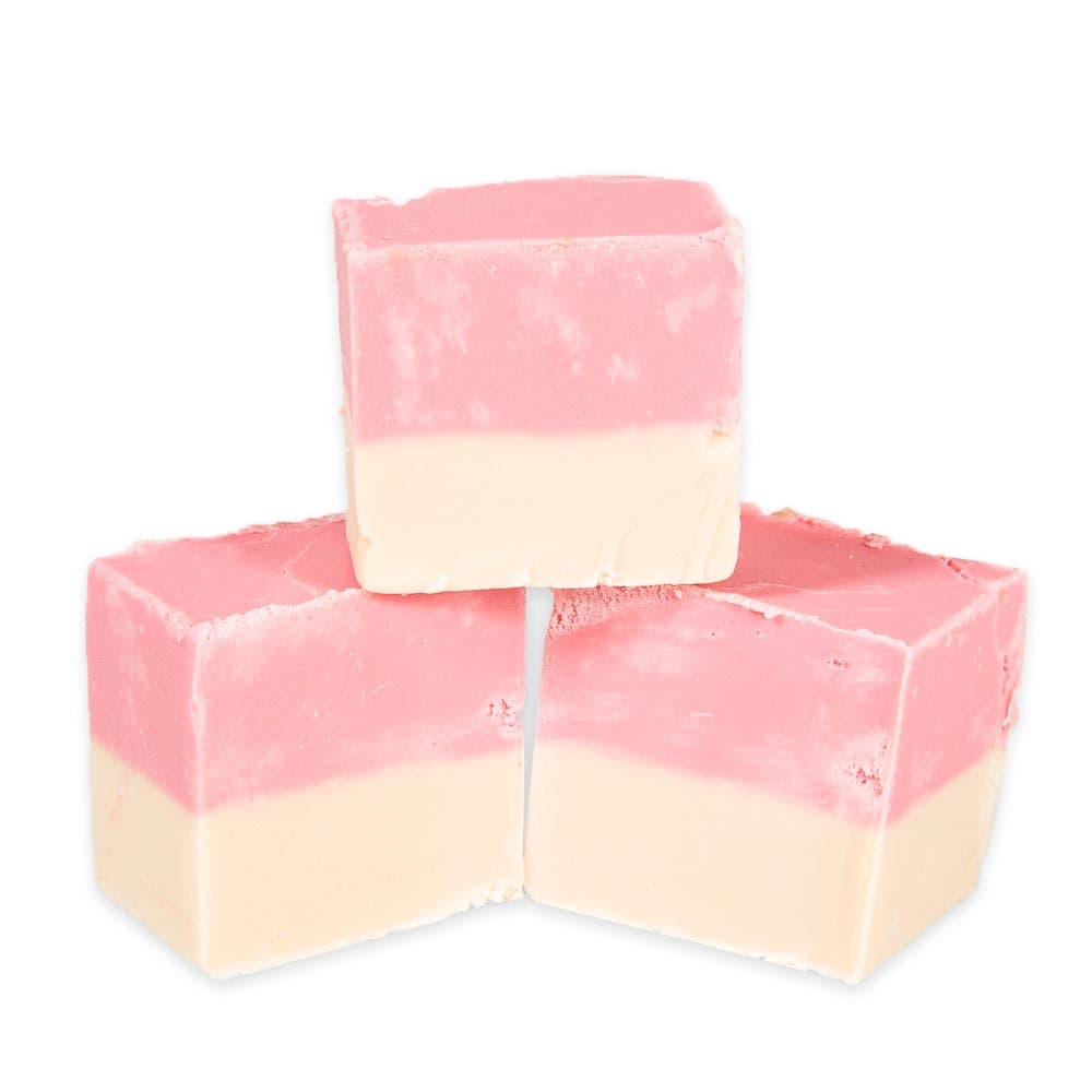 The Fudge Factory Vegan Strawberries & Cream Fudge 2kg 