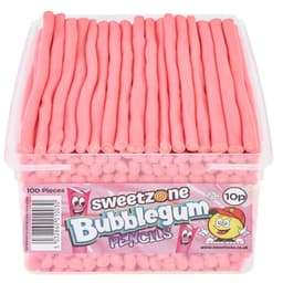 Sweetzone Bubblegum Pencils 10p Tub