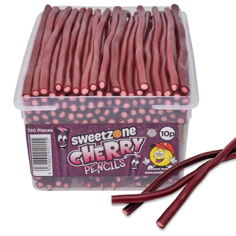 Sweetzone Cherry Pencils 10p Tub