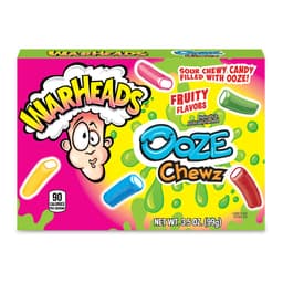 Warheads Ooze Chews Theatre Box 99g