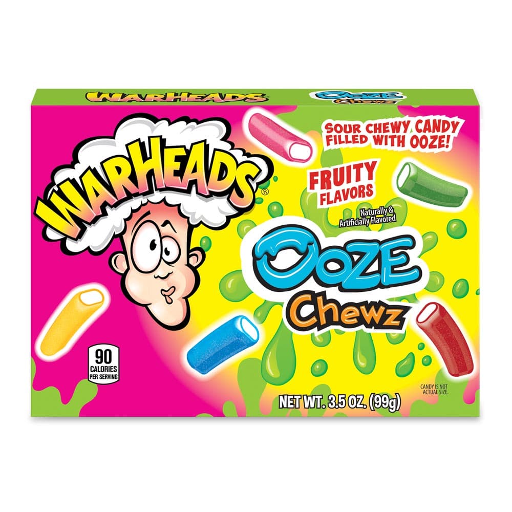 Warheads Ooze Chews Theatre Box 99g
