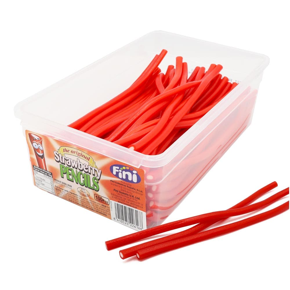 Fini Original Strawberry Pencils Tub