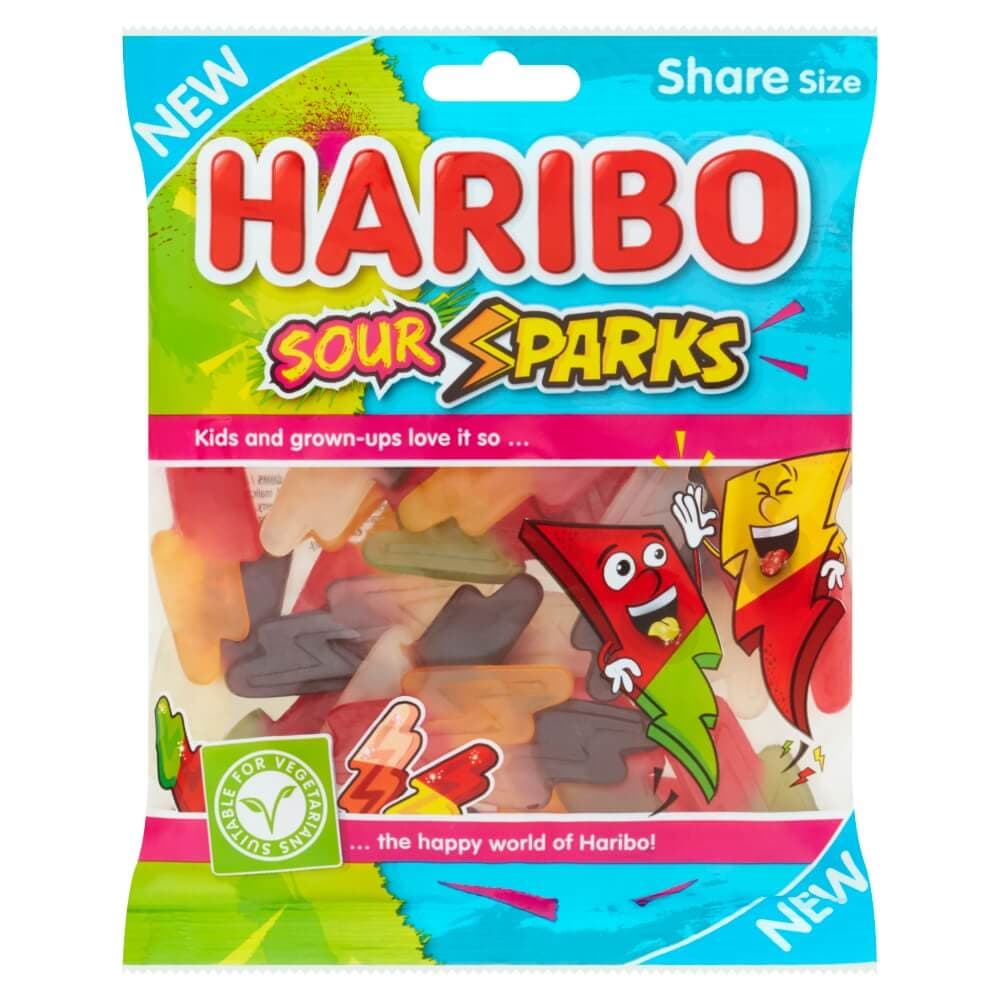 Haribo Sour Sparks Bag 160g