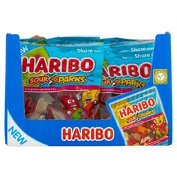 Haribo Sour Sparks Bag 160g