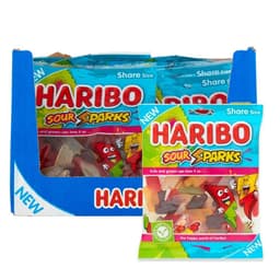 Haribo Sour Sparks Bag 160g