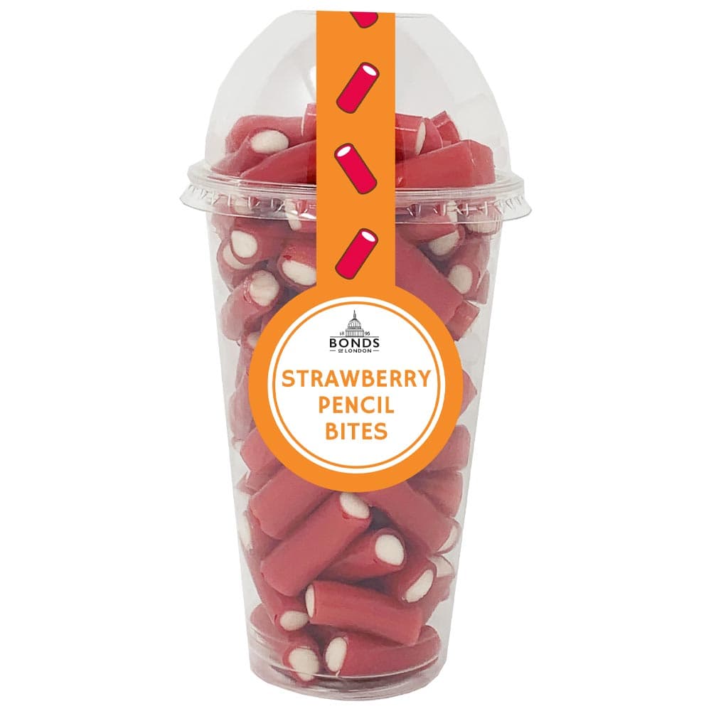Bonds Strawberry Pencil Bites Cup 270g