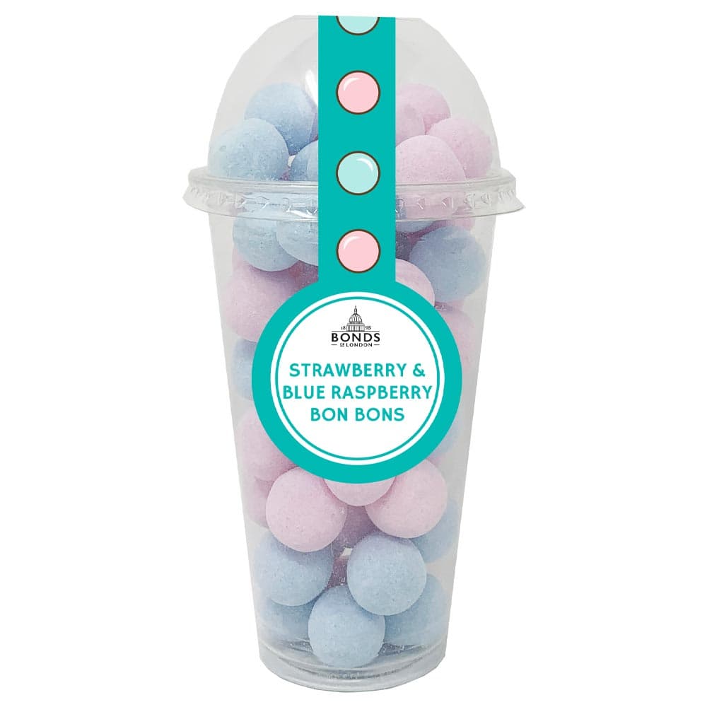 Bonds Strawberry & Blue Raspberry Bon Bons Cup 260g
