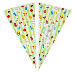 Pick 'N' Mix Sweet Printed Cone Bags 250 Pack