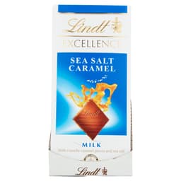 Lindt Excellence Milk Sea Salt Caramel Bar 100g