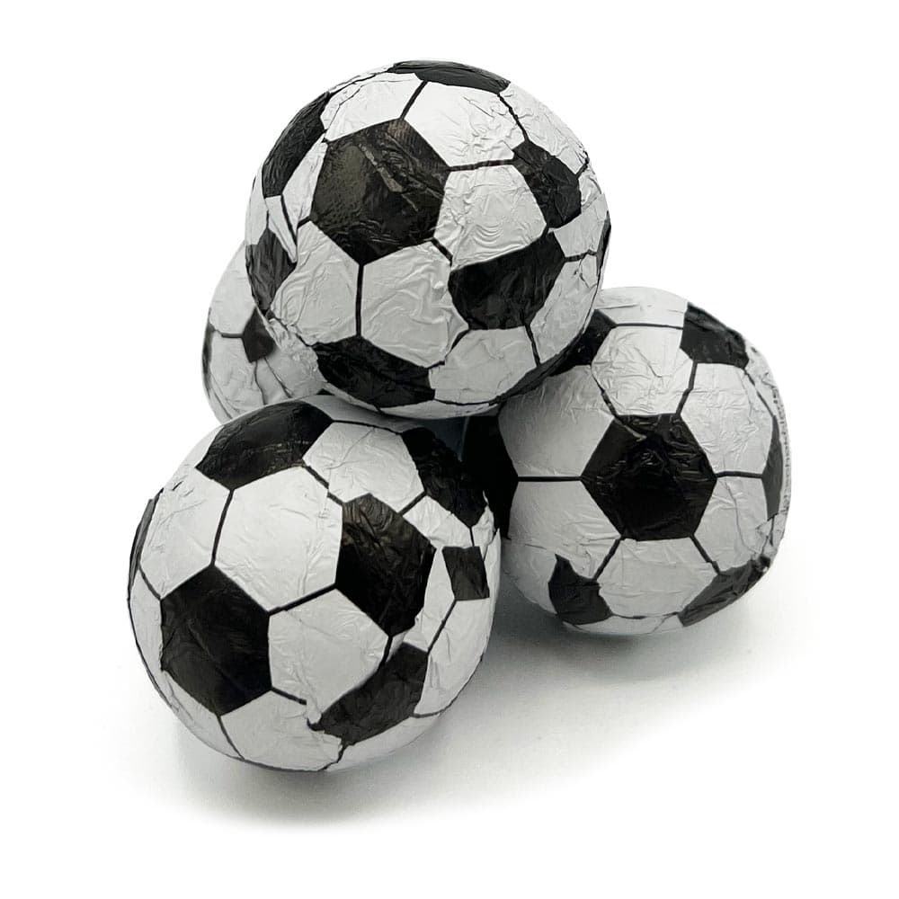 Milk Chocolate Hollow Foiled Footballs 12.5g