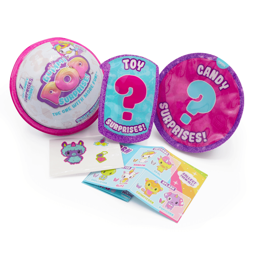 Gummi Pop Surprise Unicorn Pets 20g
