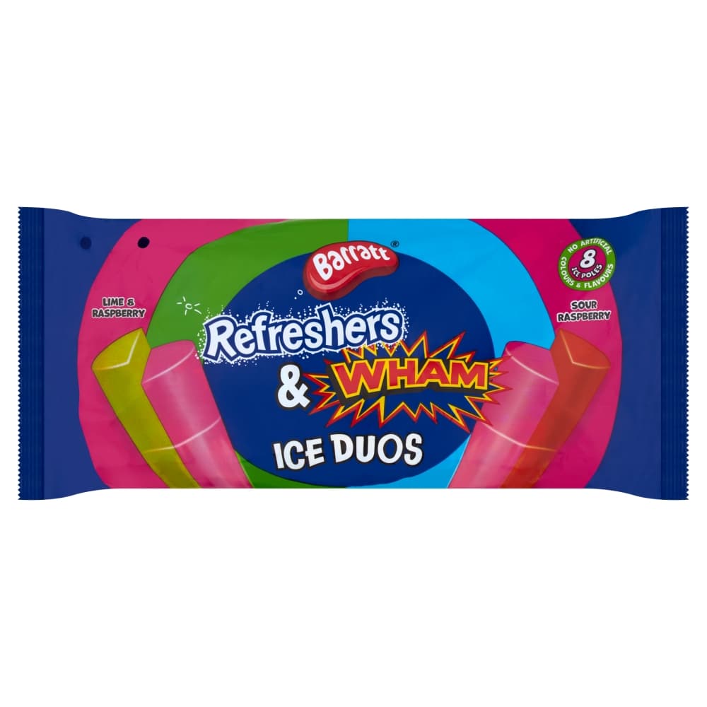 Barratt Refreshers & Wham Ice Duos 640ml,