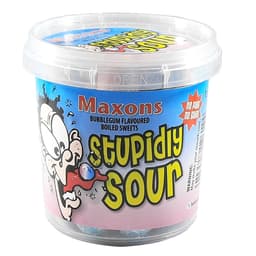 Maxons Stupidly Sour Bubblegum 100g