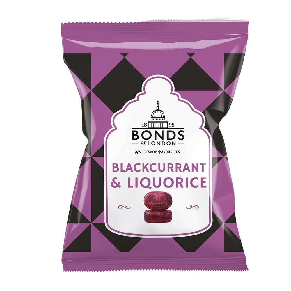 Bonds Blackcurrant & Liquorice Share Bag 120g £1 PMP
