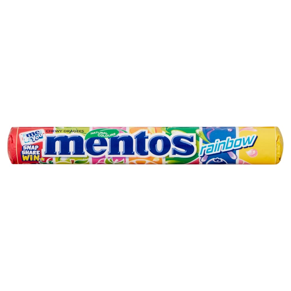 Mentos Rainbow Chewy Dragees 37.5g