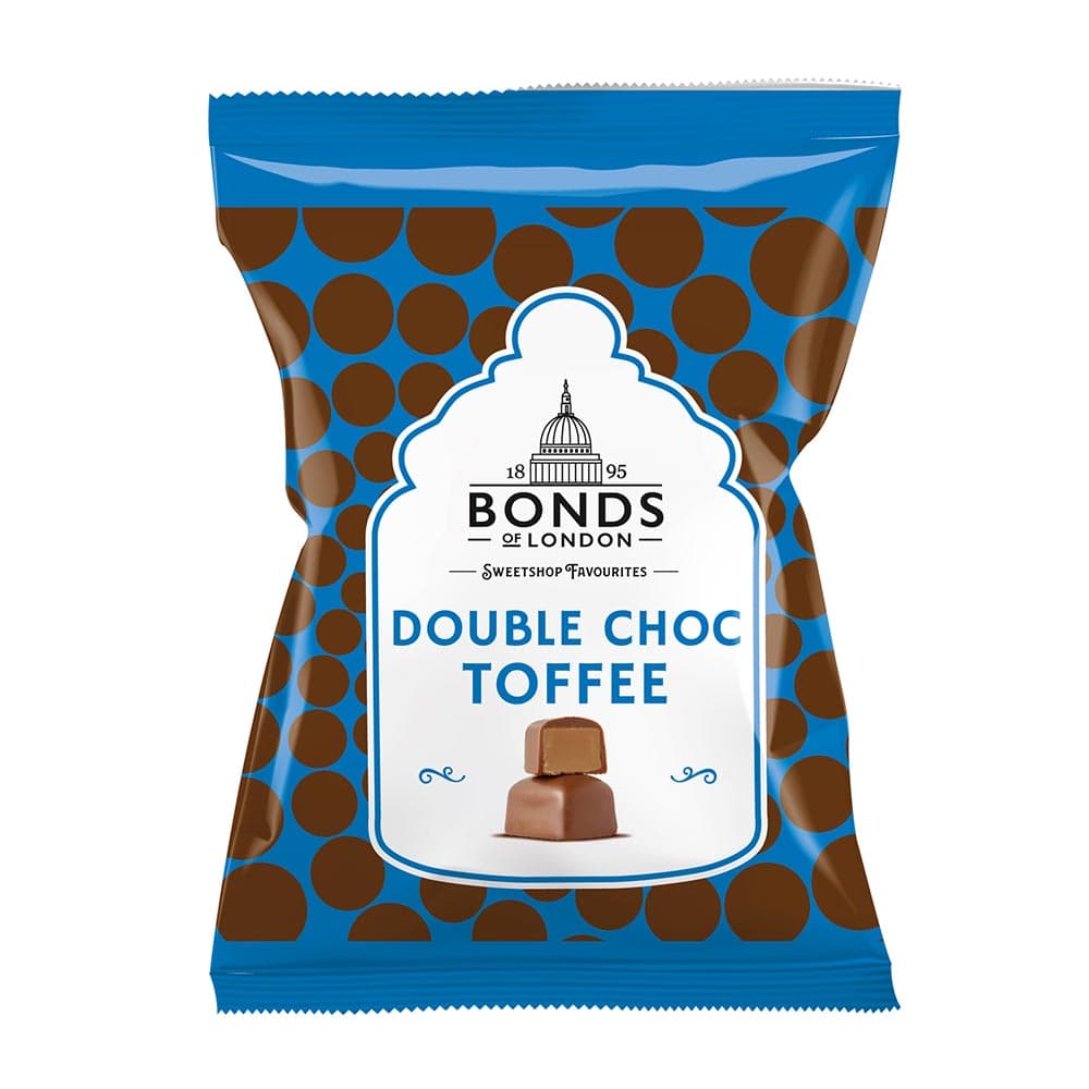 Bonds Double Choc Toffee Bags 100g