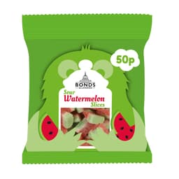Bonds Sour Watermelon Slices Treat Bags 55g 50p PMP