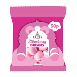Bonds Strawberry Dreams Treat Bags 50g 50p PMP