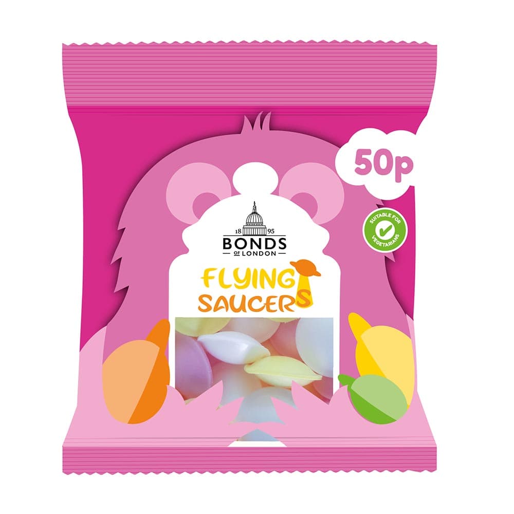 Bonds Flying Saucers Bags 12g 50p PMP