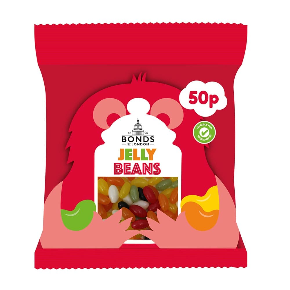 Bonds Jelly Beans Treat Bags 50g 50p PMP