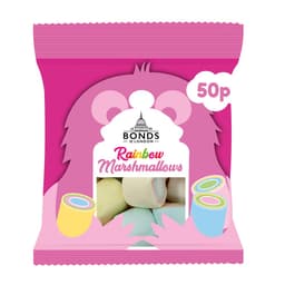 Bonds Rainbow Mallows Treat Bags 40g 50p PMP