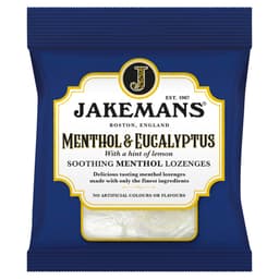 Jakemans Menthol & Eucalyptus Soothing Menthol Lozenges 73g