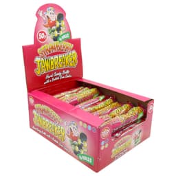 Zed Candy Strawberry Jawbreaker 6 Ball Pack 49.5g 50p PMP