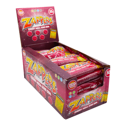 Zed Candy Zappers Cherry Mega Sour Gum 50g 50p PMP