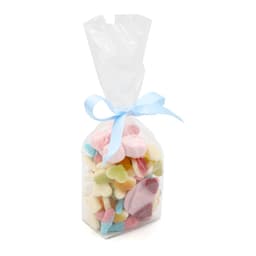 Clear Silver Base Bags