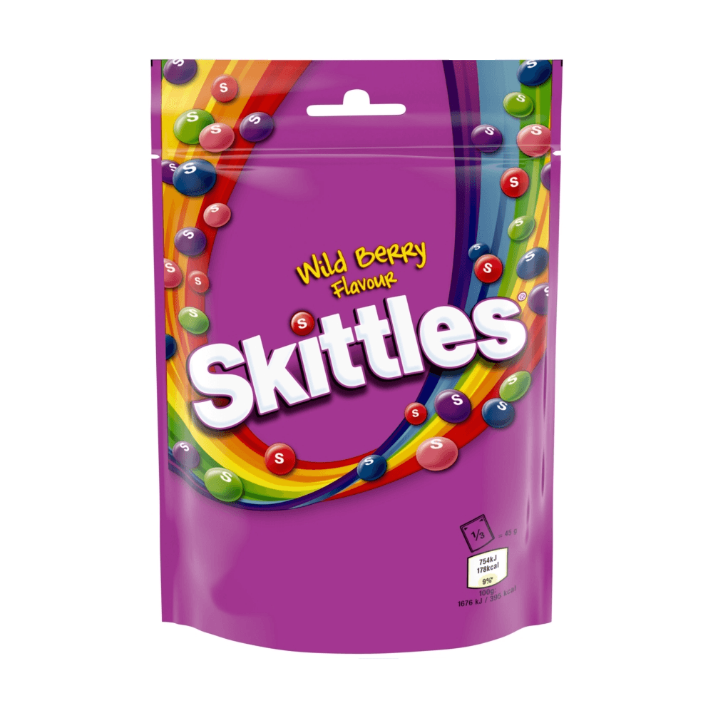 Skittles Vegan Wild Berry Sweets 