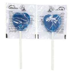 Blue Raspberry Heart Lollipops 5.2g