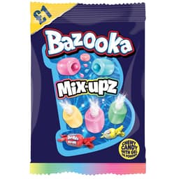 Bazooka Mix Upz Bag 120g £1 PMP