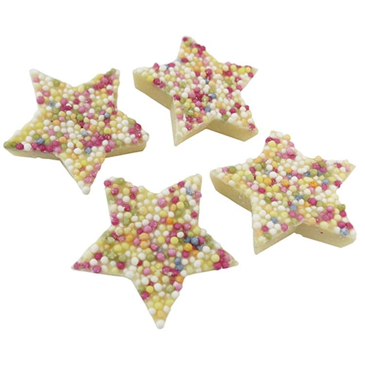 Hannah's White Chocolate Snowie Stars 3kg